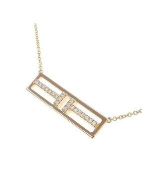 Tiffany & Co T Two Open Horizon Talba Diamond Necklace